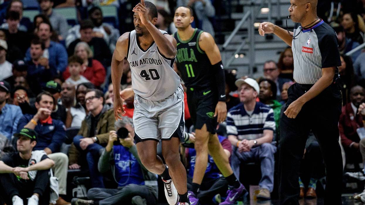 Spurs Pelicans Basketball