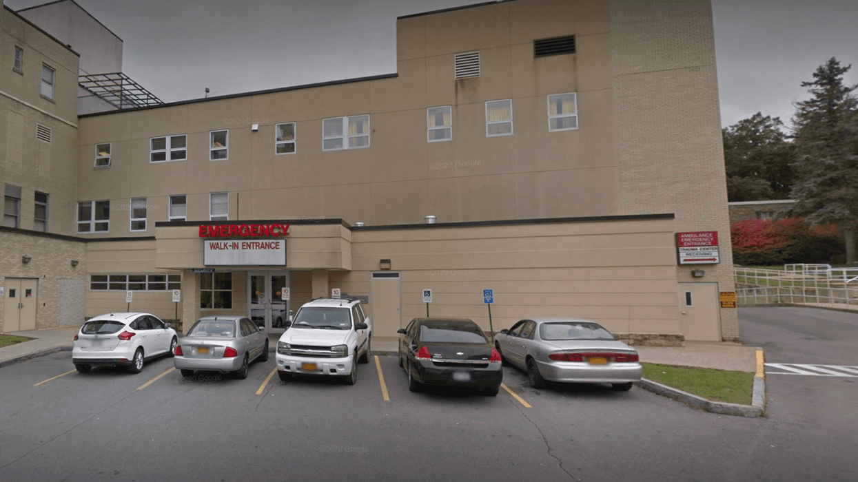 St. Elizabeth's Hospital in Utica where child was pronounced dead