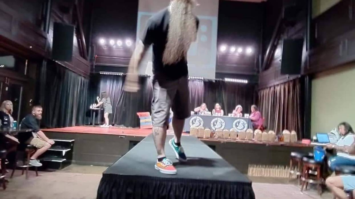 St Louis Beard and Mustache Competion competitior