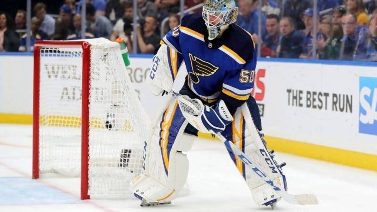 St. Louis Blues goalie