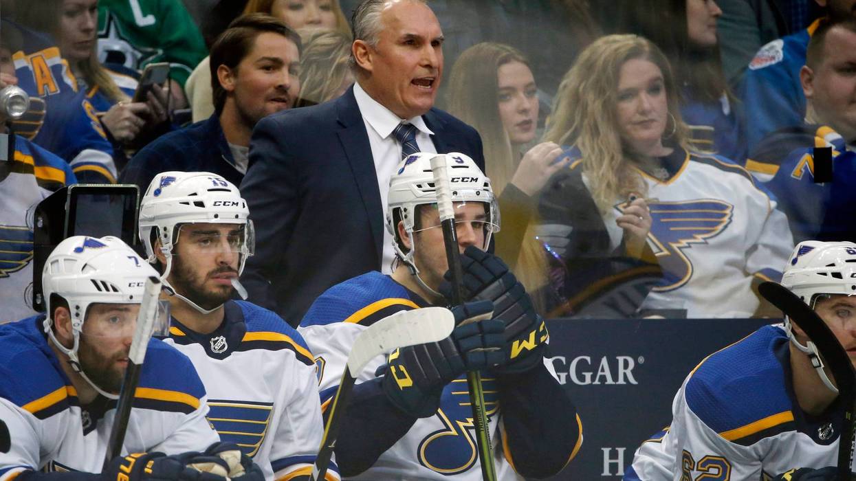 St. Louis Blues interim head coach Craig Berube