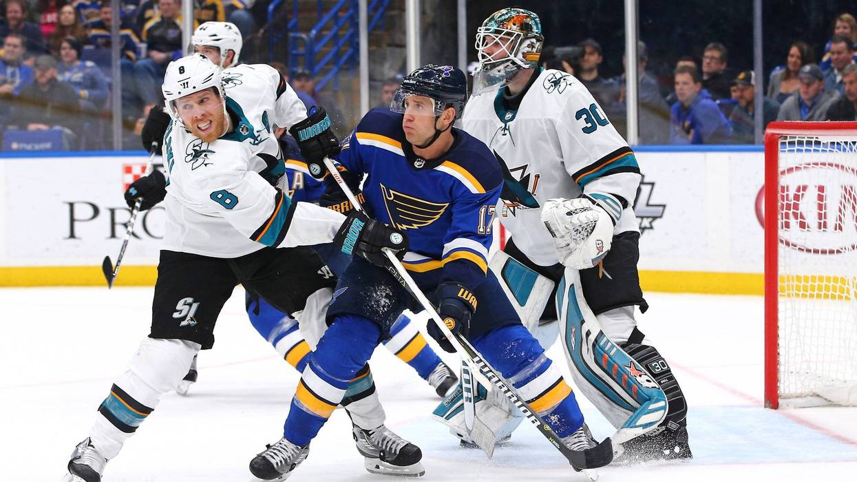 St. Louis Blues left wing Jaden Schwartz