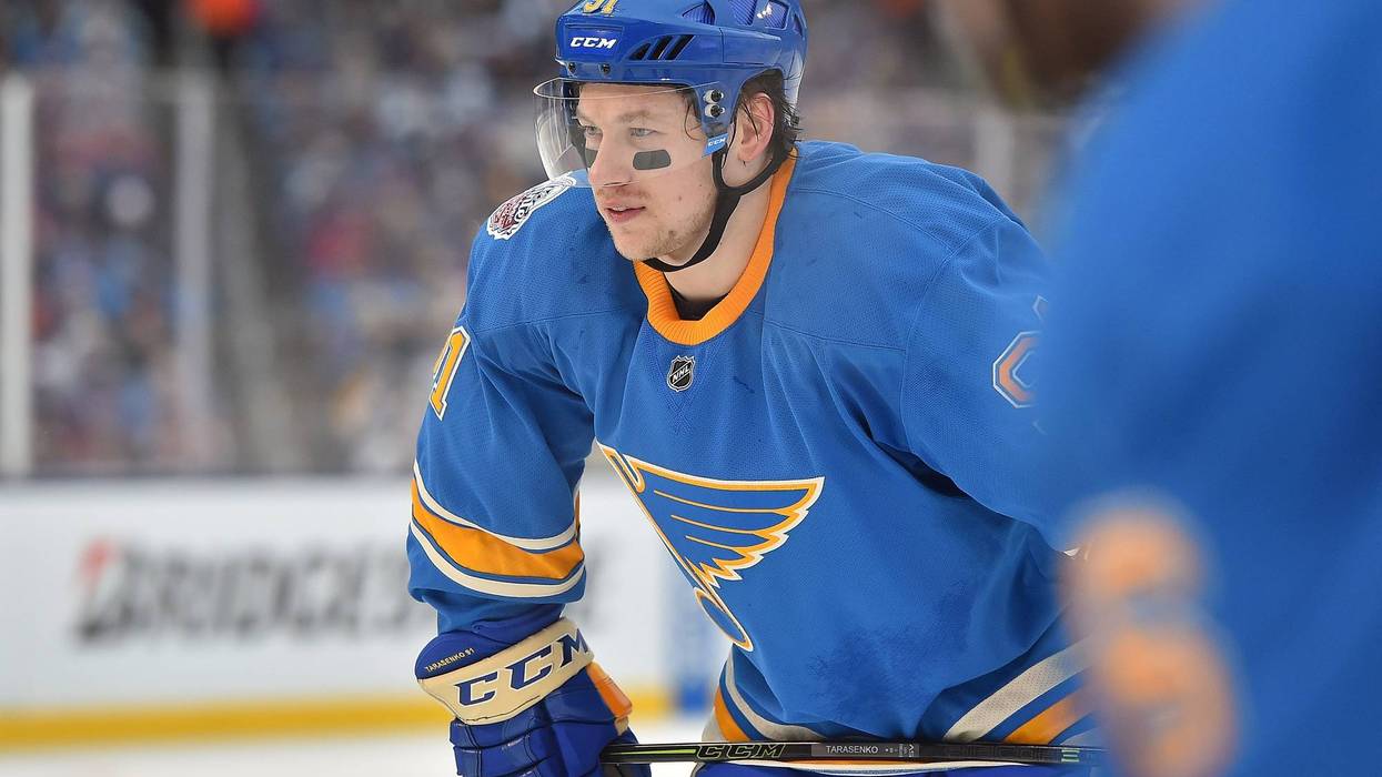 St. Louis Blues right wing Vladimir Tarasenko