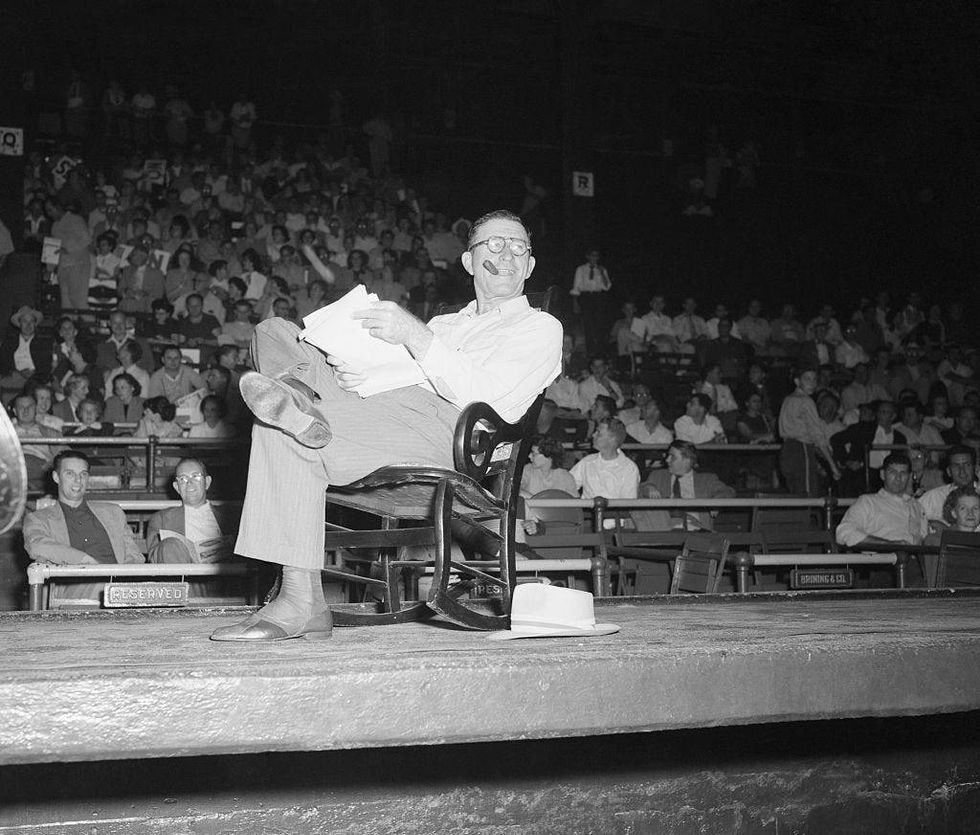 St. Louis Browns manager Zach Taylor