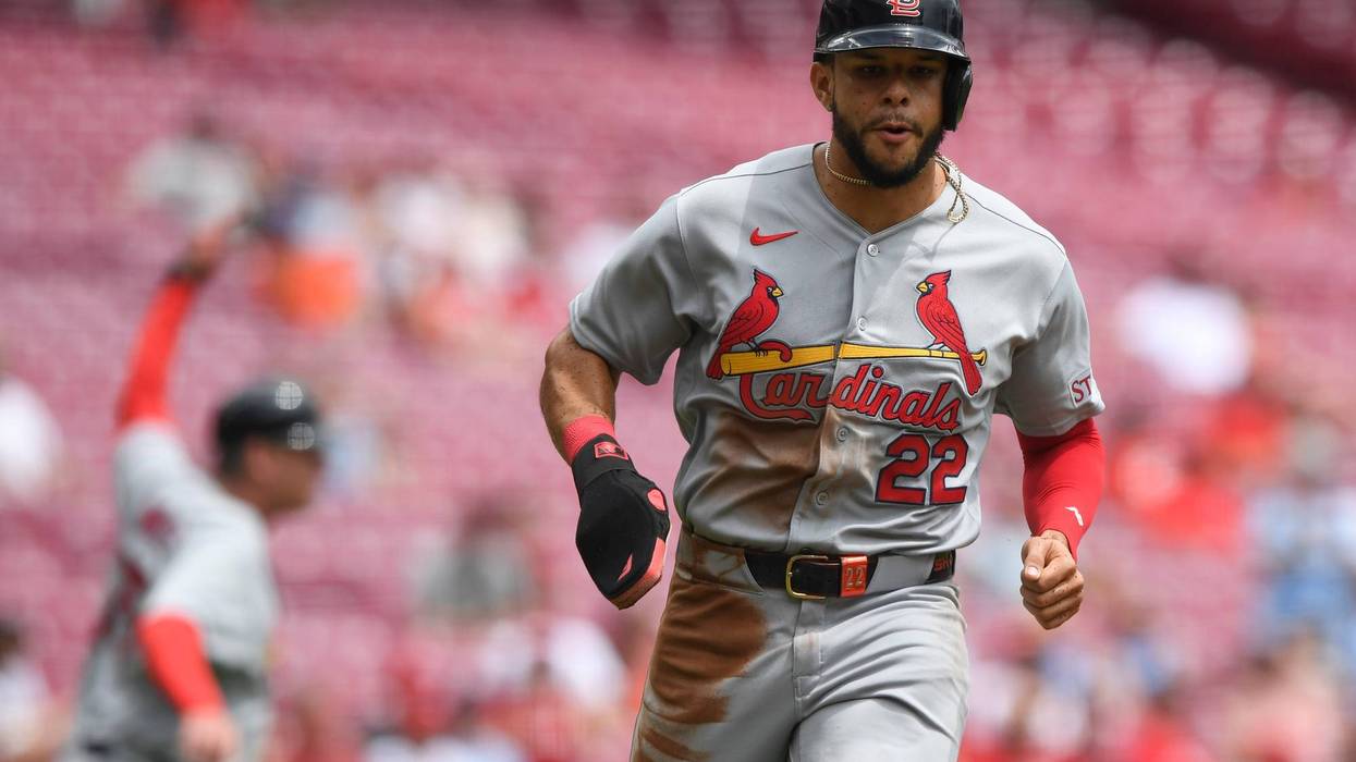 Alec Burleson and a stout bullpen lead the Cardinals over the Reds 2-1 in Game 1 of doubleheader