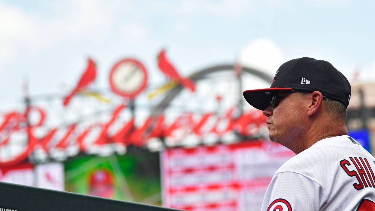 St. Louis Cardinals manager Mike Shildt.
