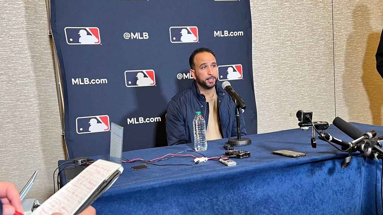 St. Louis Cardinals manager Oliver Marmol speaks with the media Tuesday, December 6th at the Winter Meetings in San Diego.