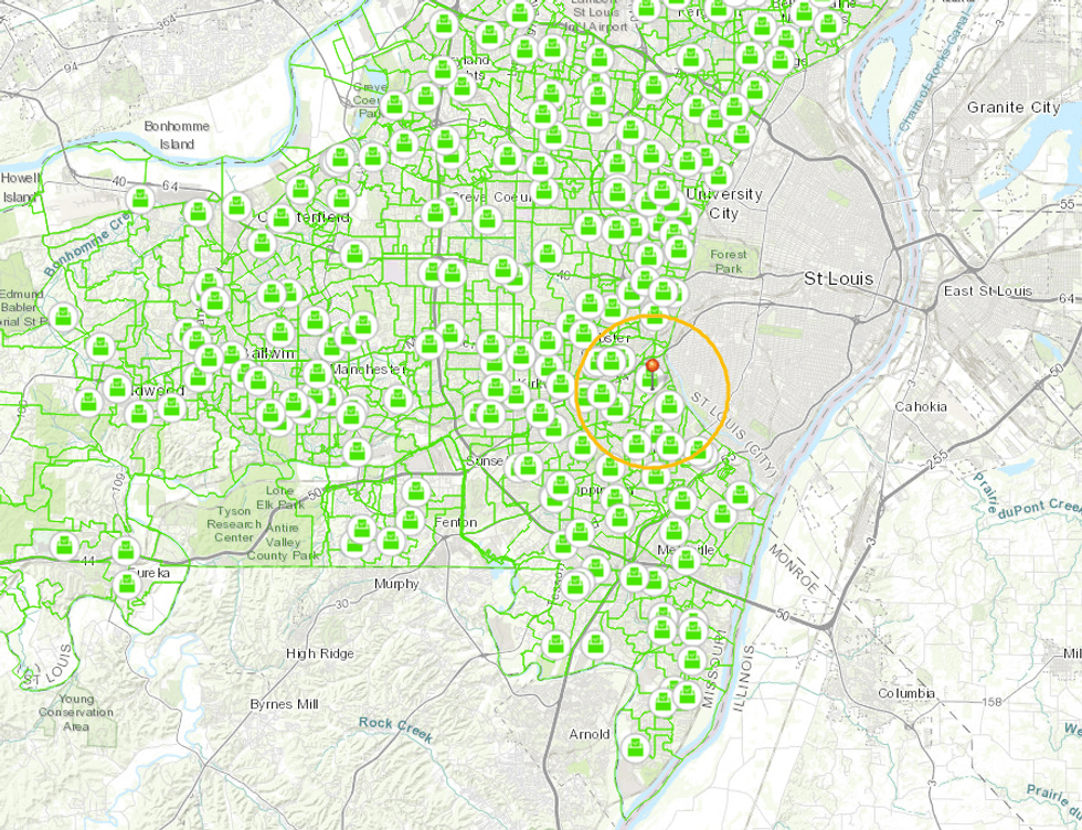 St. Louis County Polling Place and Sample Ballot Look Up