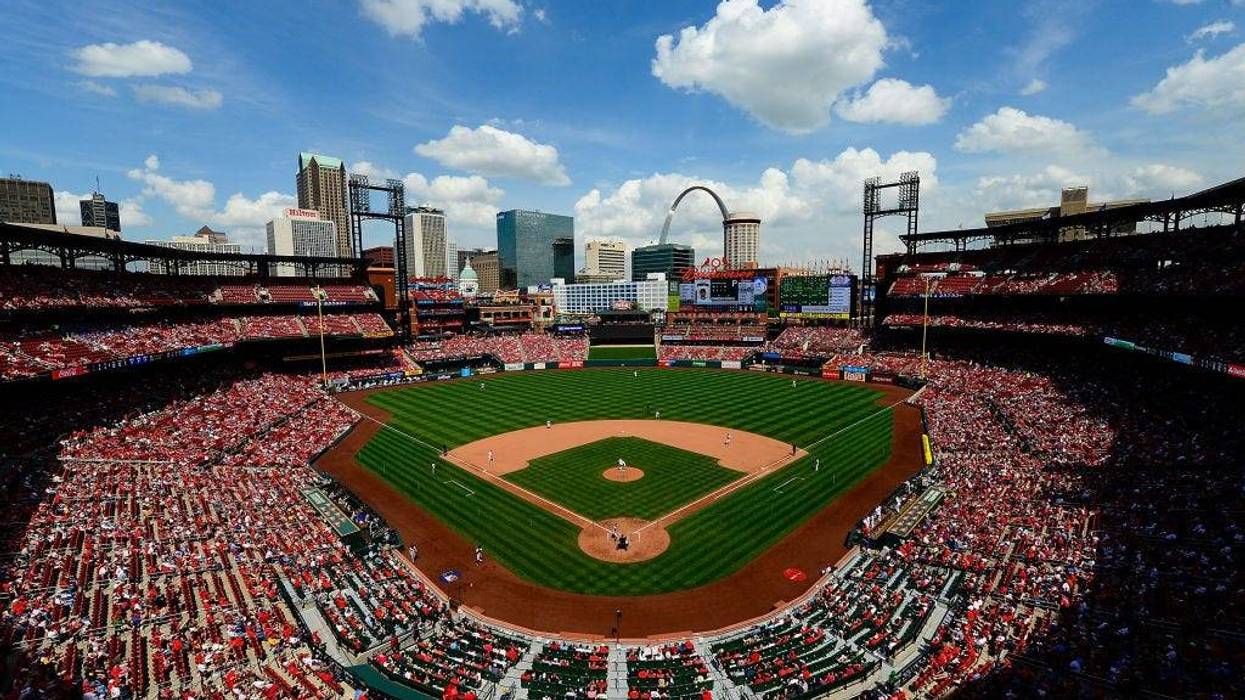 ST LOUIS, MO - APRIL 19: A general view of Busch Stadium as the Pittsburgh Pirates play the St. Louis Cardinals during the eighth inning at Busch Stadium on April 19, 2017 in St Louis, Missouri. (Photo by Jeff Curry/Getty Images)