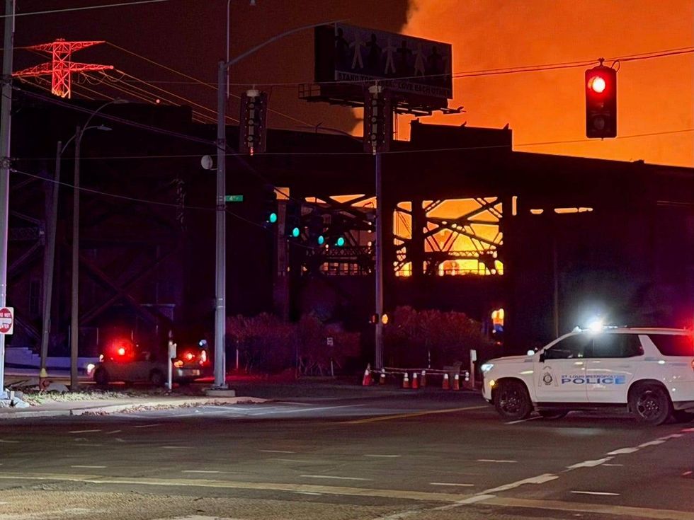 St. Louis warehouse fire