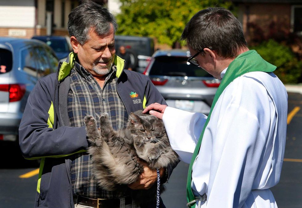 St. Mary of Vernon pet blessing