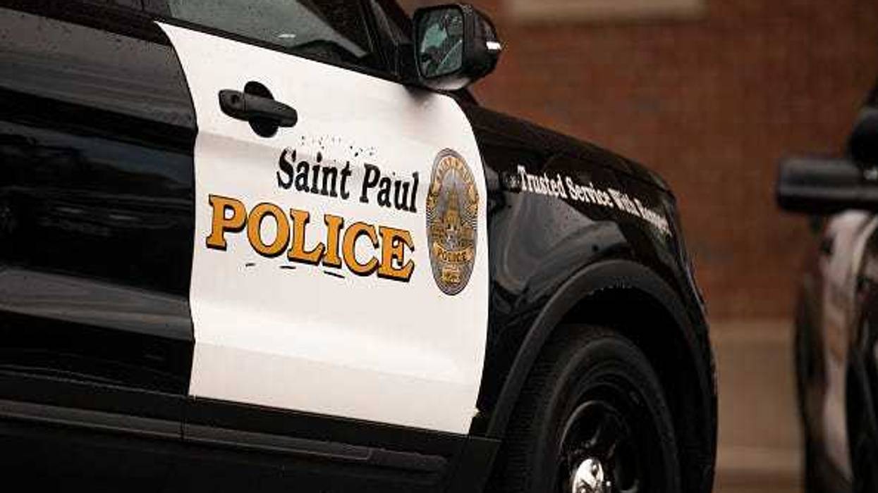 St. Paul police car.