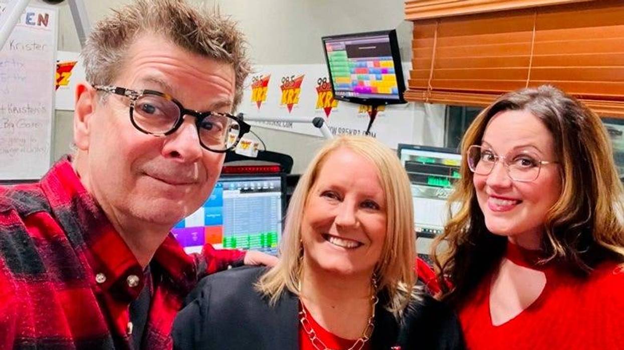 Stacey Kyle from the Heart Association with Rocky & Lissa