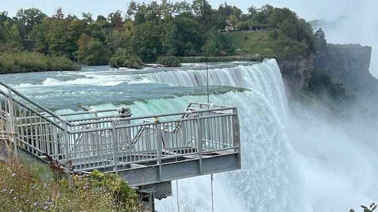 Staircase at Crow's Nest in Niagara Falls