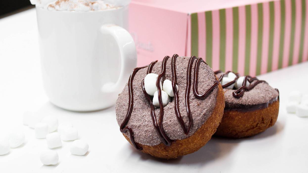 Stan's Donuts Mexican Hot Chocolate and Mexican Hot Chocolate