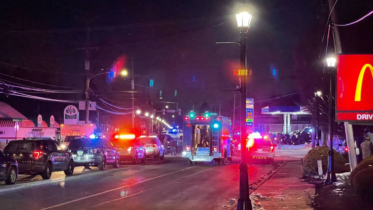 Standoff in Bensalem on Friday, Jan. 24, 2025.