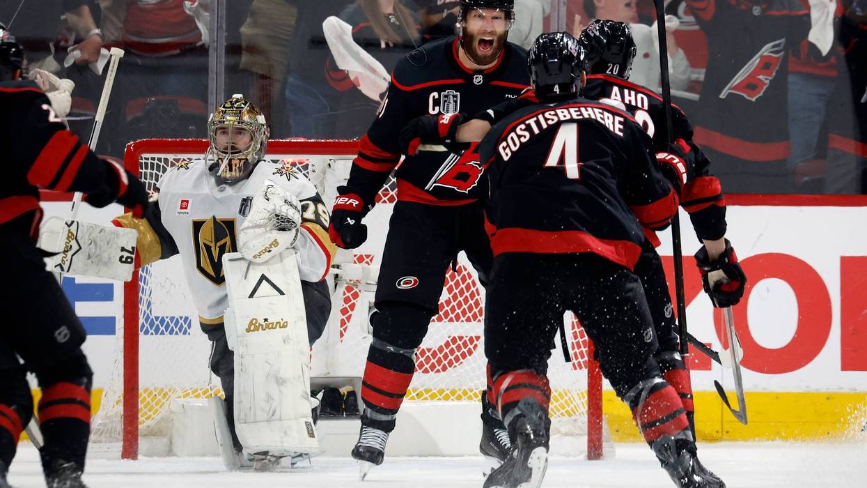 Stanley Cup Golden Knights Hurricanes Hockey