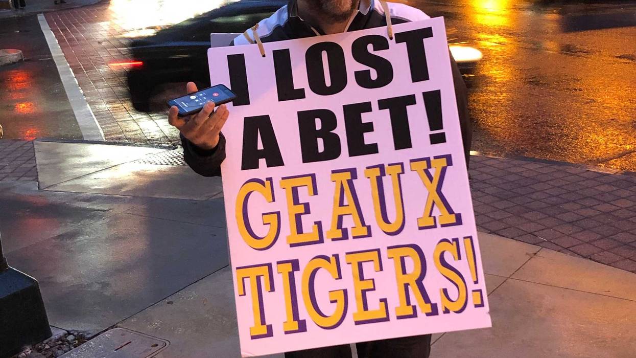 Star 94.1's Mark Owens pays off his SEC Championship bet