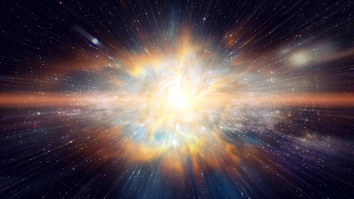 Star exploding