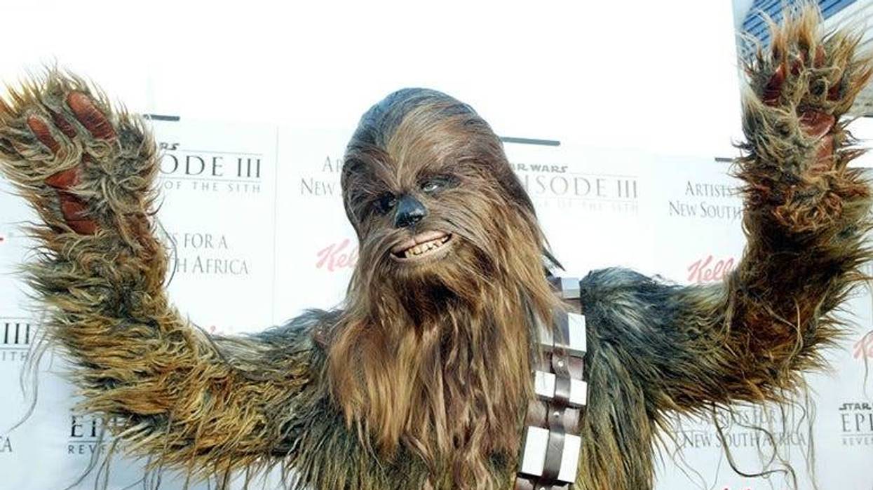 'Star Wars' character Chewbacca