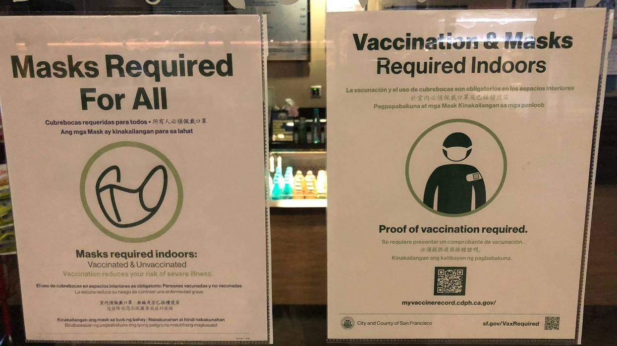 Starting today the city is requiring proof of full vaccination for entry into gyms, bars, restaurants.