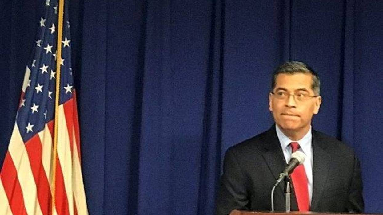 State Attorney General Xavier Becerra announces on March 5, 2019 that he will not file charges against two Sacramento police officers who fatally shot Stephon Clark.