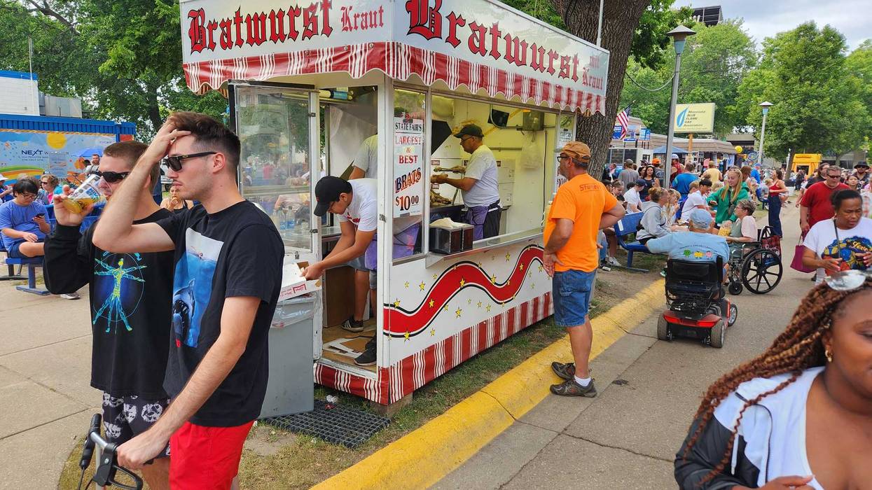 State Fair brat stand