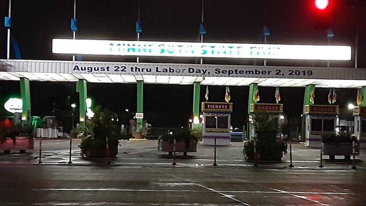 State fairgrounds main gate hours after shootings