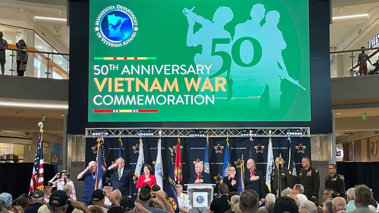 State leaders commemorate the 50th anniversary of the Vietnam War.