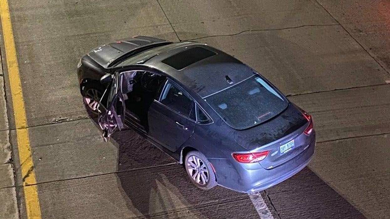 State police investigating an early Tuesday morning crash on northbound M-10 in Detroit said at least one shot was fired at the scene, WWJ's Mike Campbell reports.