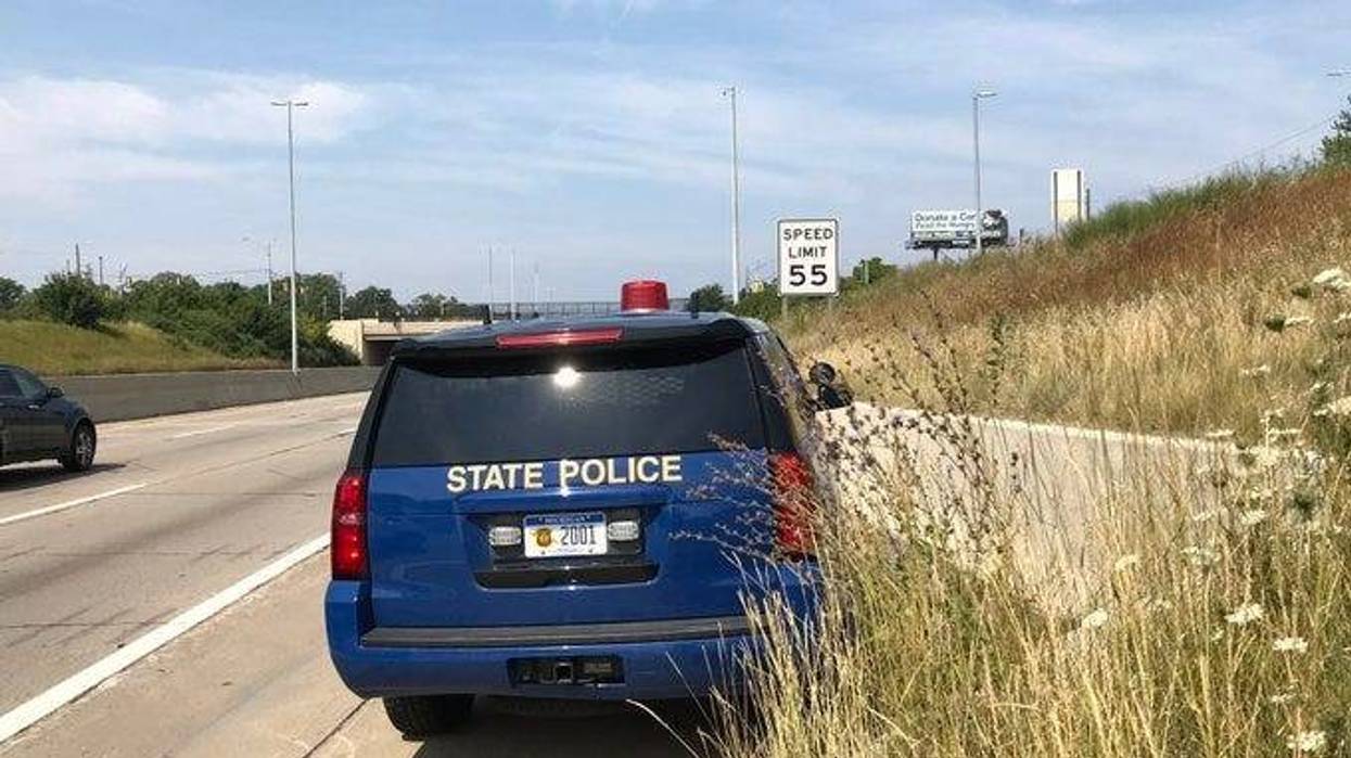 state police on the lodge.