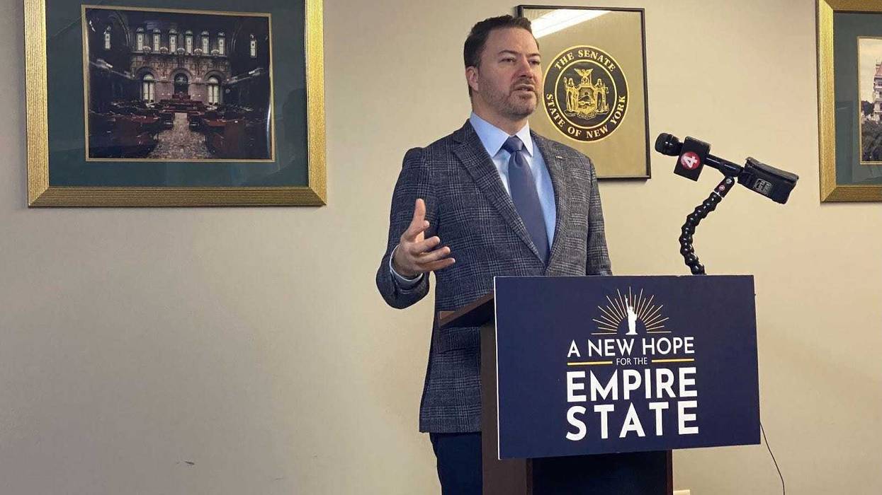 State Senator Rob Ortt addressed the state budget proposal Friday. He says the proposal's priorities are skewed toward the migrant crisis, and not helping New Yorkers.