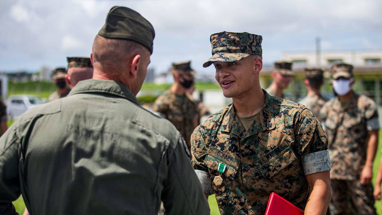 Stationed in Japan, Marine's quick action saves a life