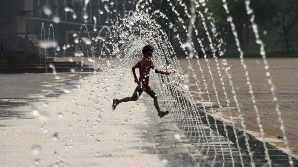 Staying cool in a heat wave