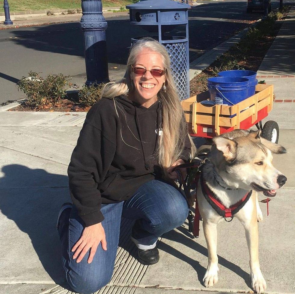 Steacy Sadler, founder of Benicia Litter Pickers.