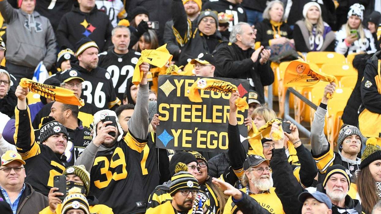 Steelers fans at Heinz Field