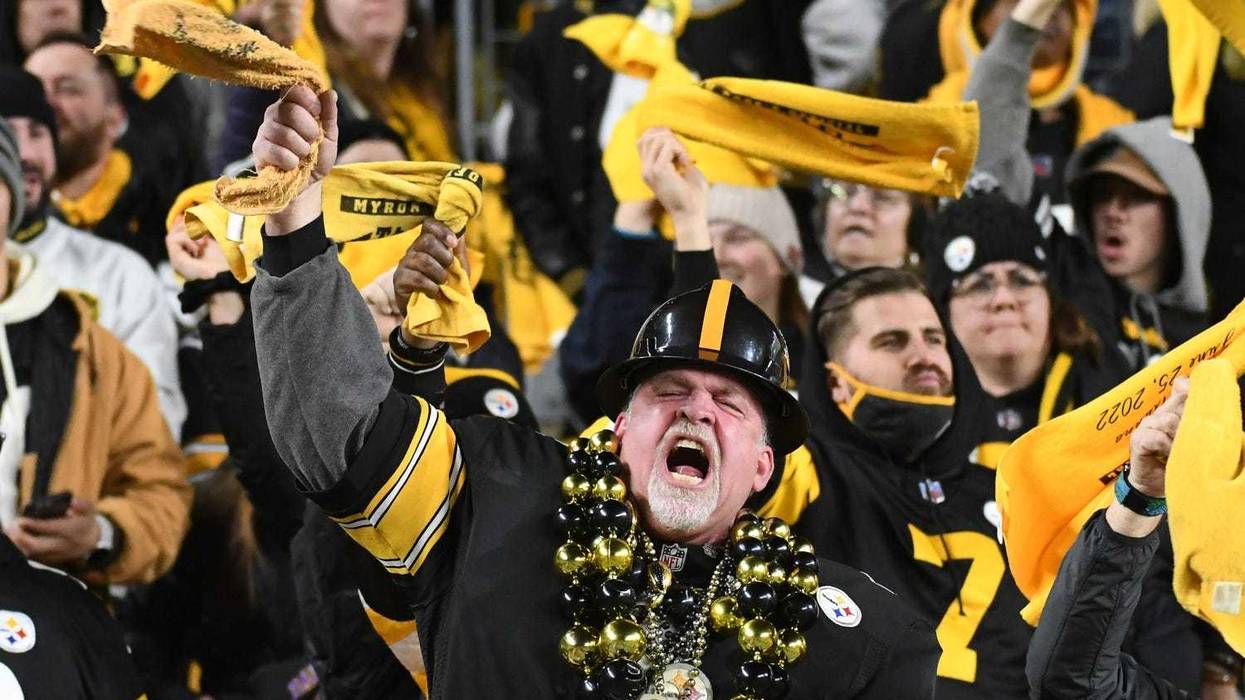 Steelers fans at Heinz Field