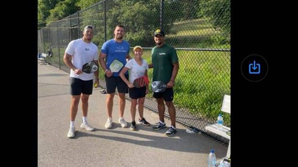 Steelers Pickleball Game With Meg