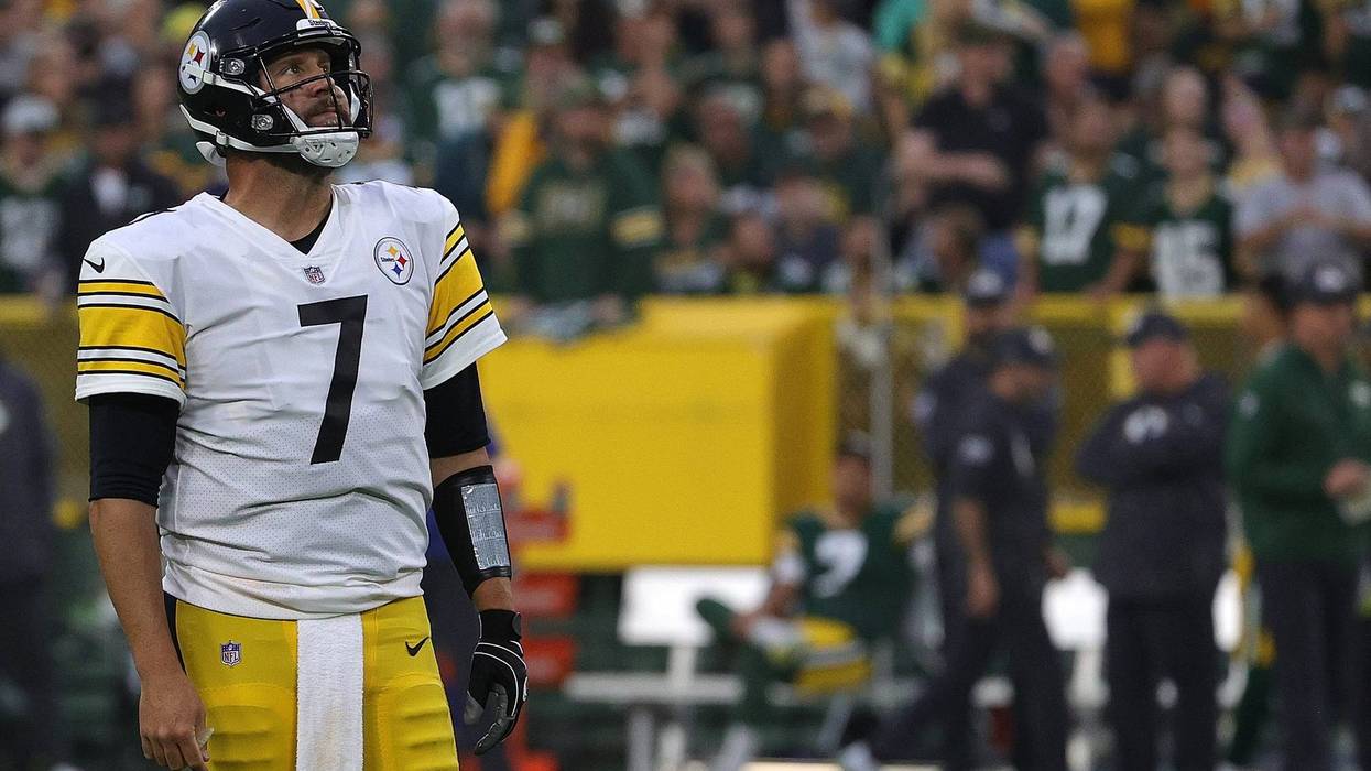 Steelers QB Ben Roethlisberger.