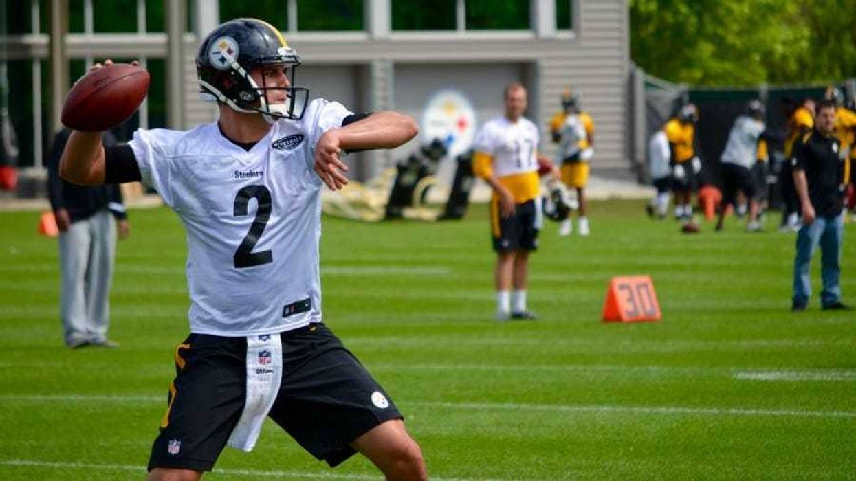 Steelers quarterback Mason Rudolph