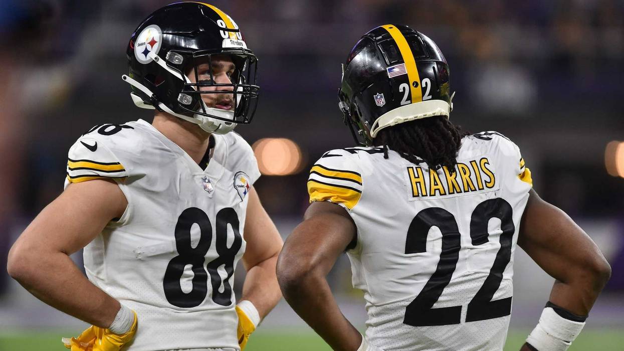 Steelers' rookies Pat Freiermuth and Najee Harris
