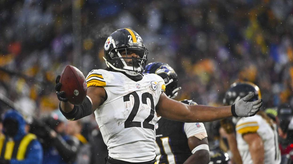 Steelers running back Najee Harris