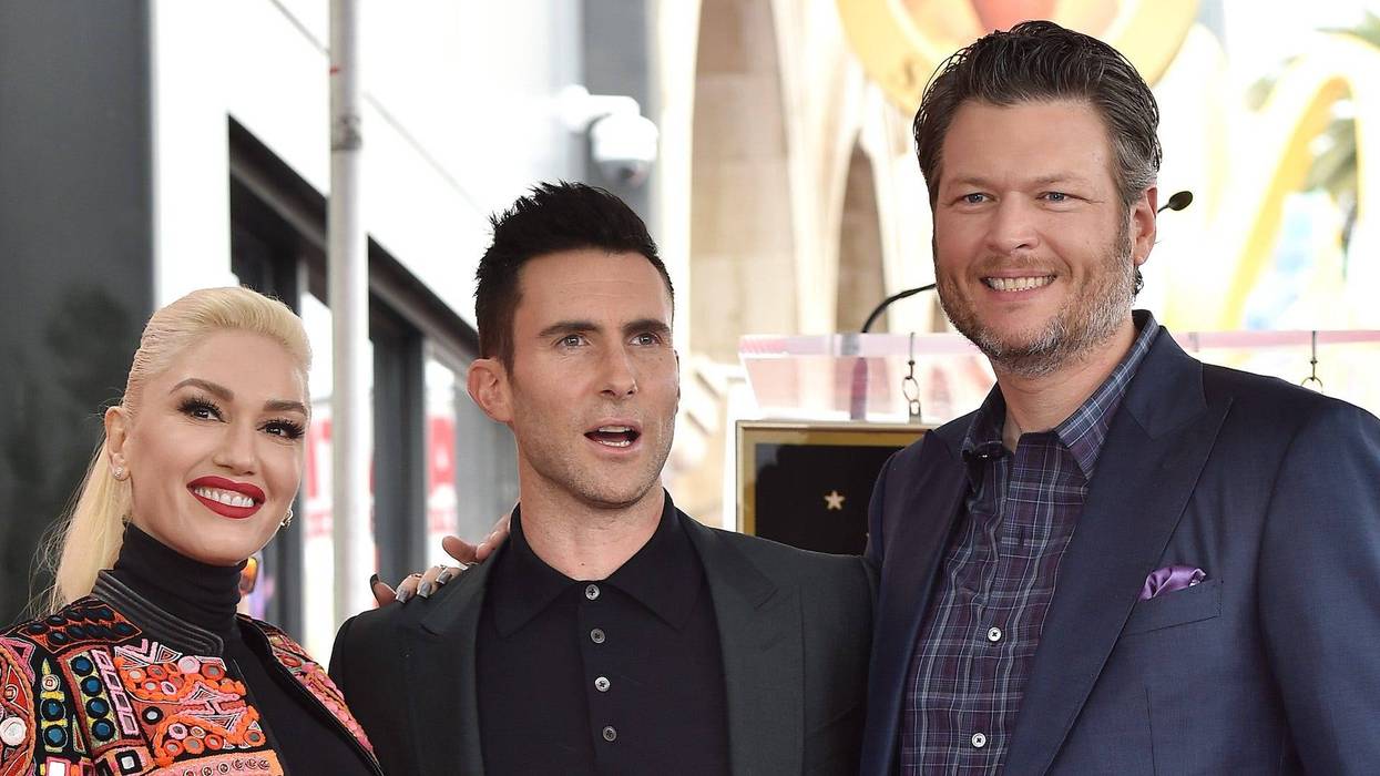 Stefani, Levine, Shelton