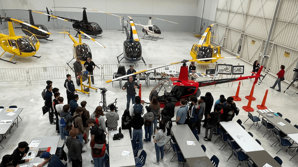 STEM Day at the airport
