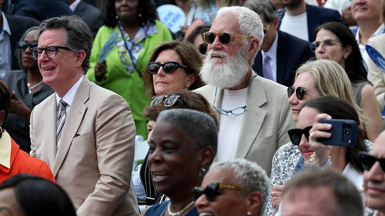 Many 'Men In Tan' at grand opening of the Obama Presidential Center