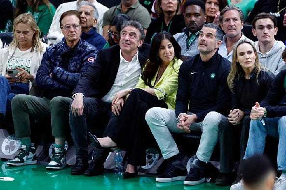 Stephen Pagliuca, Wyc Grousbeck and Bill Chisholm