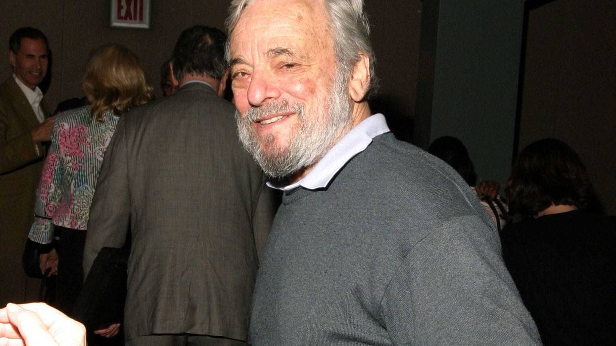 Stephen Sondheim at the special PGA screening of "Children Will Listen" at the Tribeca Screening Room on September 22, 2004 in New York City. (Photo by Bowers/Getty Images)