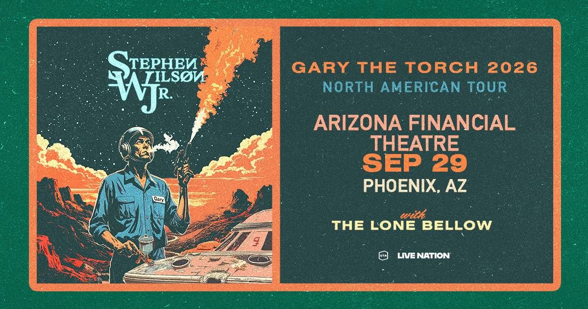 Stephen Wilson Jr. Gary The Torch North American Tour Poster