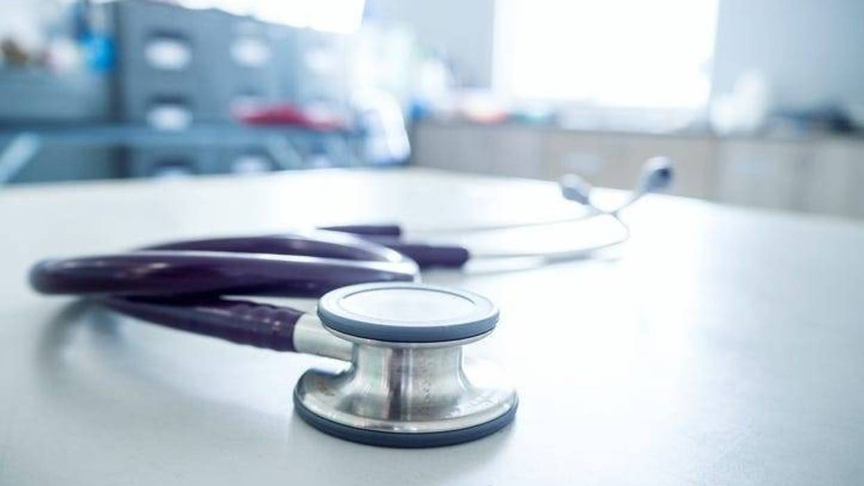 Stethoscope on a table