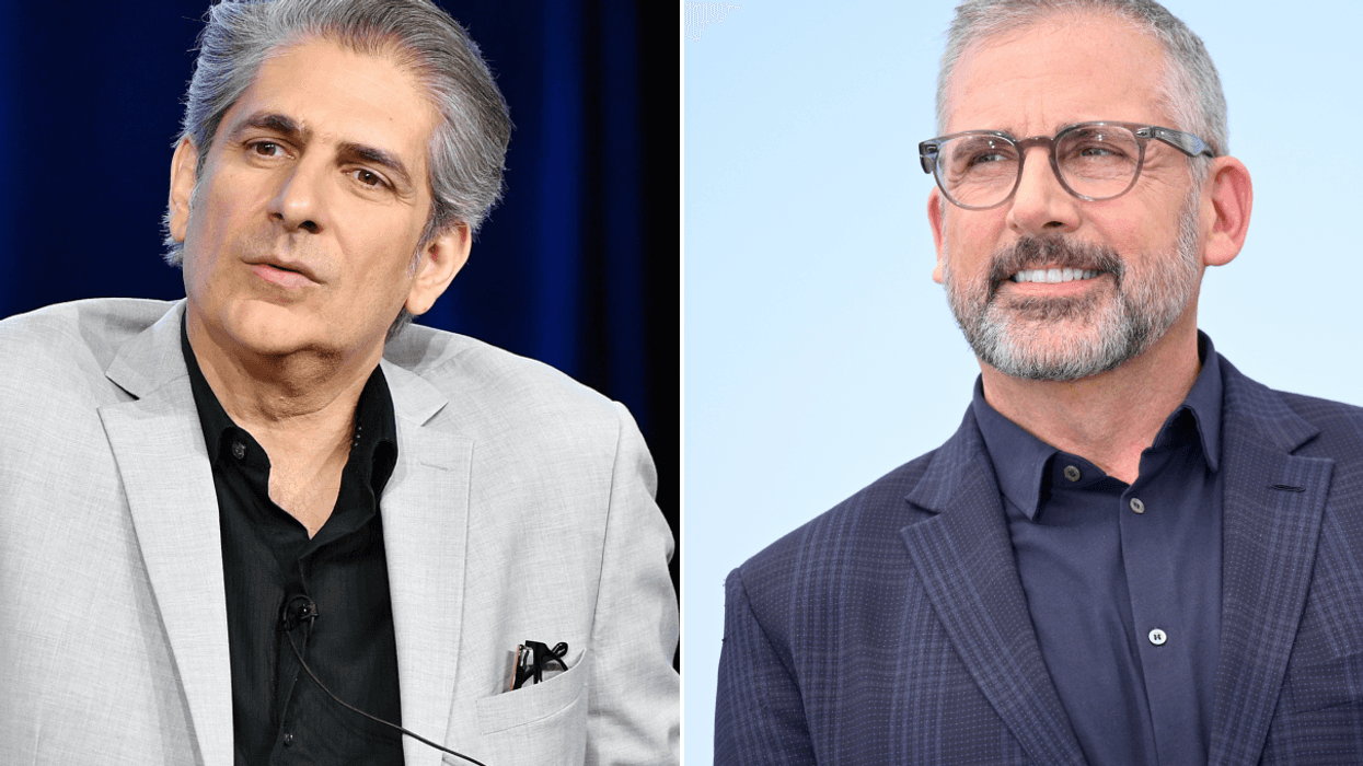 Steve Carell attends the "Asteroid City" photocall at the 76th annual Cannes film festival at Palais des Festivals on May 24, 2023 in Cannes, France